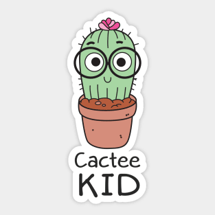 cactee kid cactus Sticker